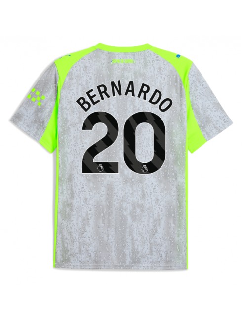 Muži Futbalové oblečenie Manchester City Bernardo Silva #20 2025-26 Krátky Rukáv - Tretina Muži Futbalové oblečenie Manchester City Bernardo Silva #20 2025-26 Krátky Rukáv - Tretina